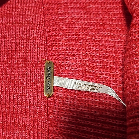 Free People Alana Pullover Off-the-shoulder sweater, sz med - Picture 3 of 6